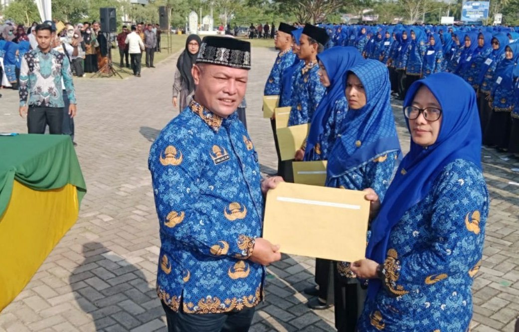 Ayahwa Lantik Lebih 8 Ribu PPPK Paruh Waktu Aceh Utara