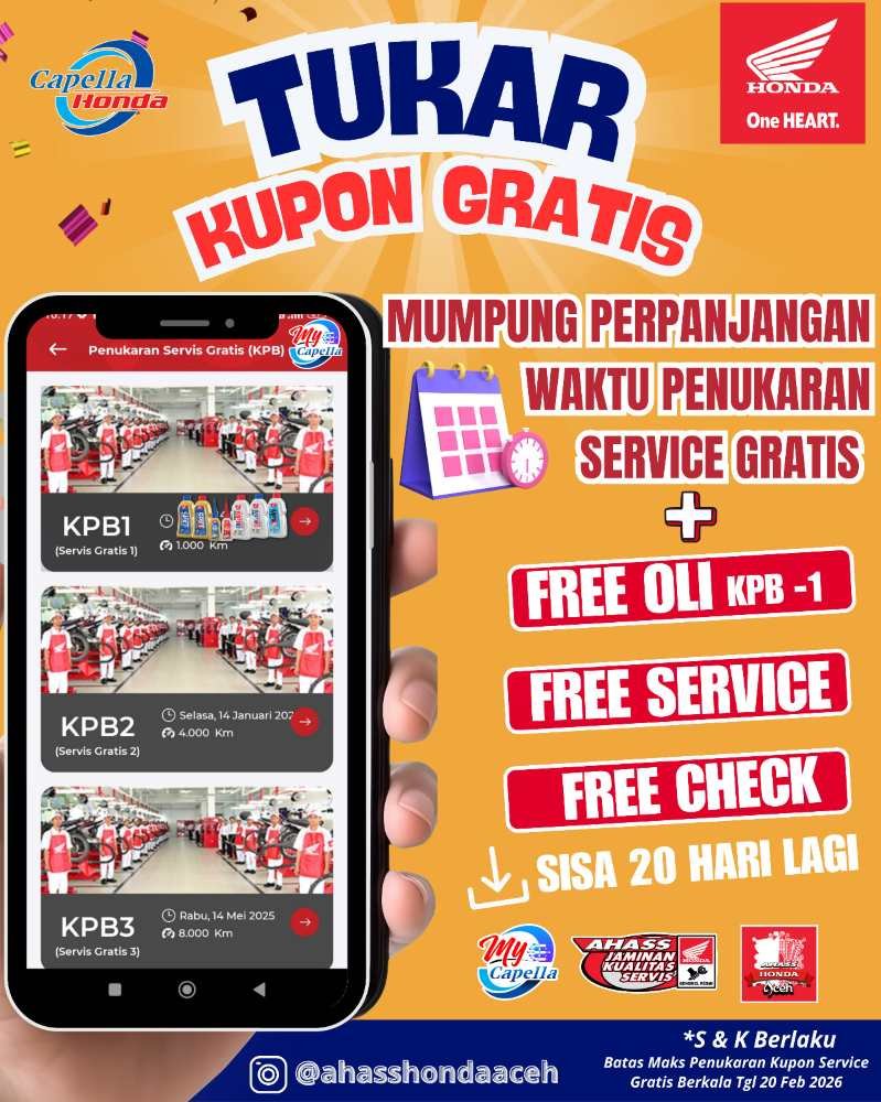 Capella Honda 11 Feb 2026