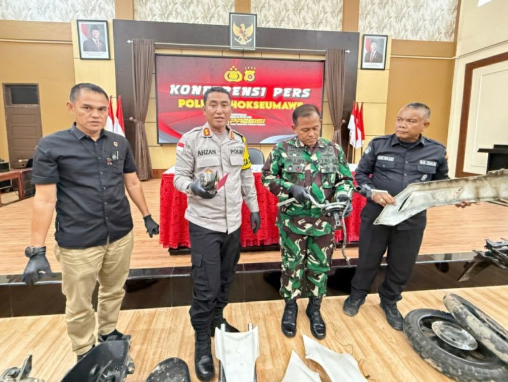 Polisi Tangkap Tujuh Tersangka Kasus Curanmor di Lhokseumawe