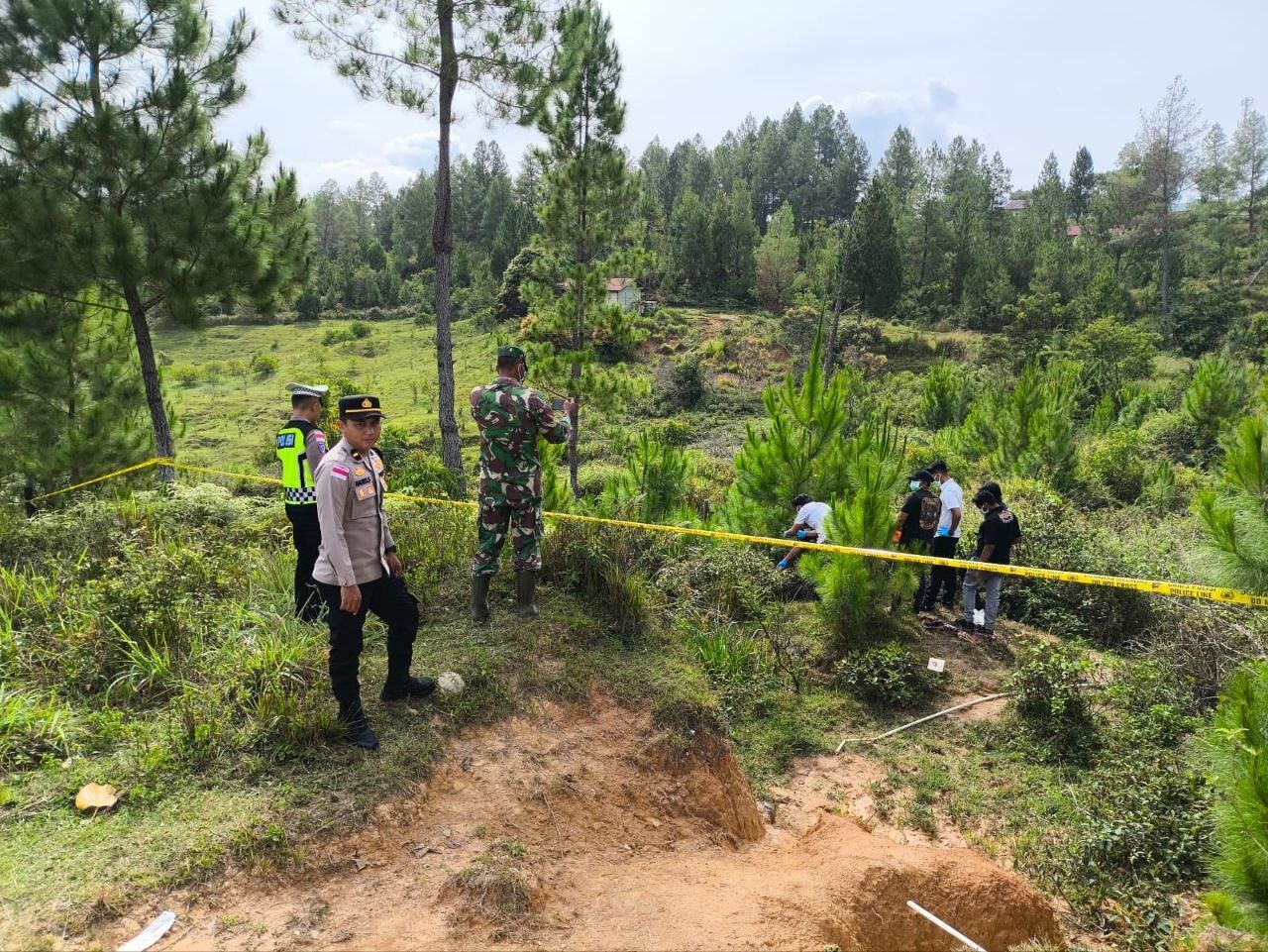 Mayat ditemukam di Rerebe Dabun Gelang