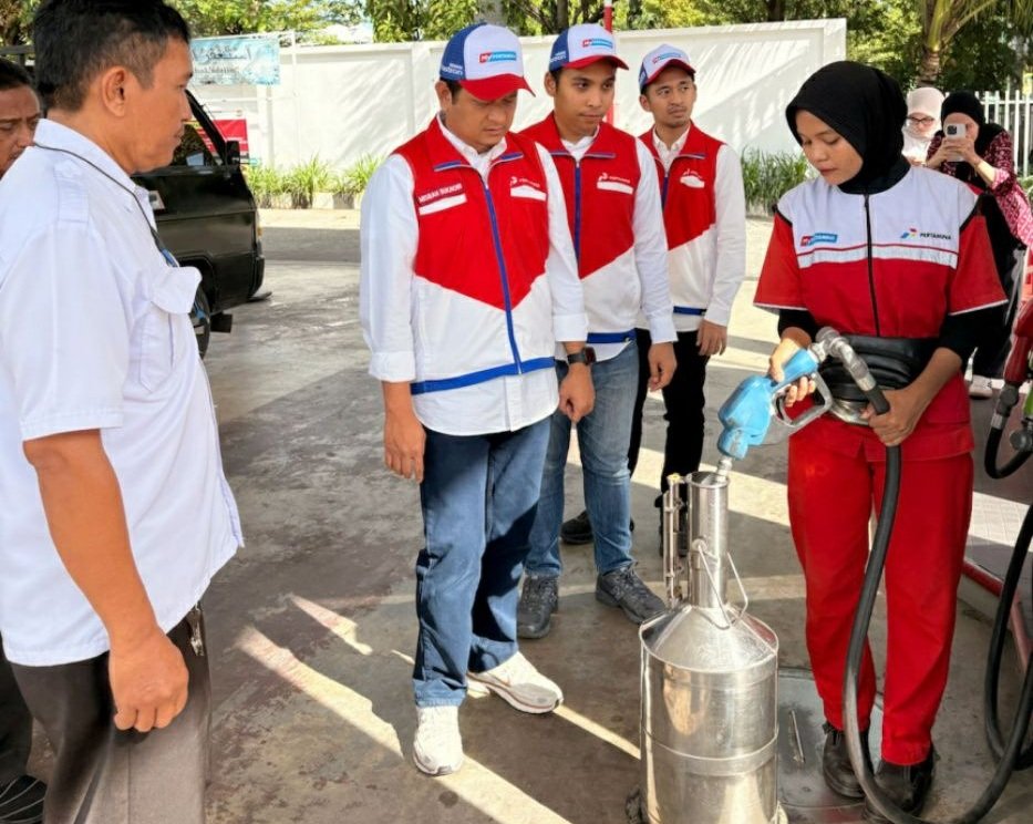 Pertamina Patra Niaga Regional Sumbagut Bersama Pemko Banda Aceh Lakukan Pengawasan Takaran BBM