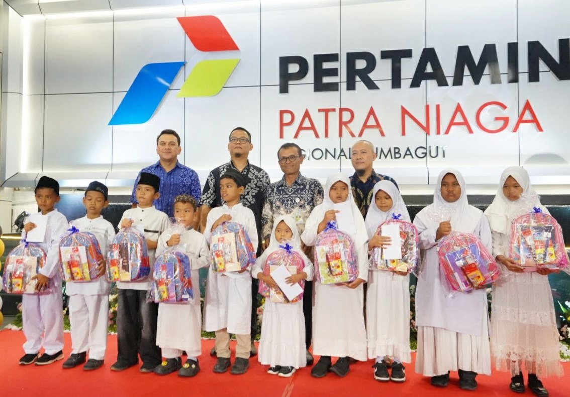 Pertamina santuni yatim sambut Ramadan
