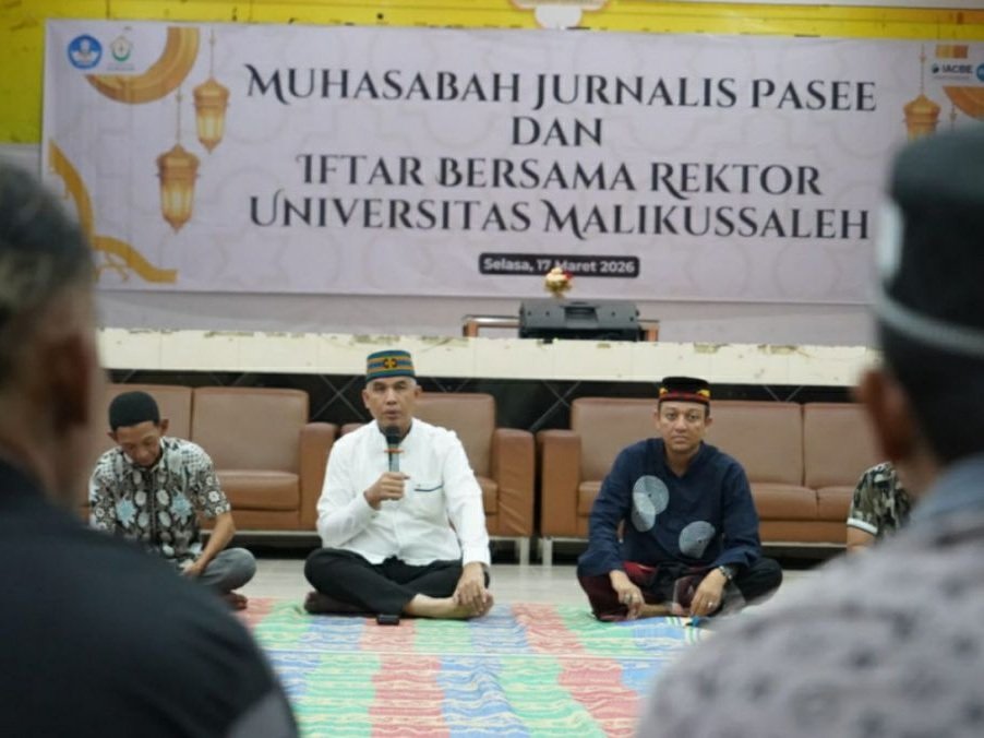 Buka puasa Rektor Unimal dan Jurnalis Pase