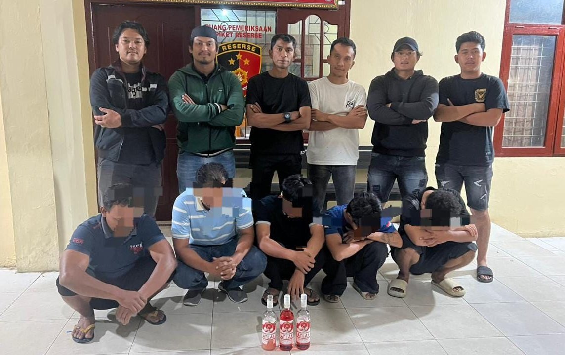 Polres Gayo Lues amankan pelaku pesta miras