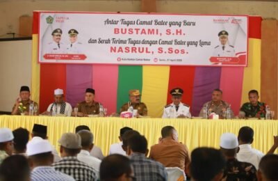 Sepuluh Camat Baru di Pidie Resmi Jalani Serah Terima Jabatan, Pemkab Harap Tingkatkan Pelayanan Publik