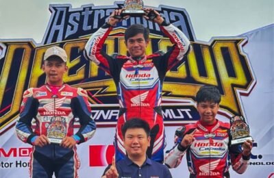 Capella Honda Racing Team Raih Hasil Positif di AHDC 2026 Sumut, Abdul Malik Juara Umum