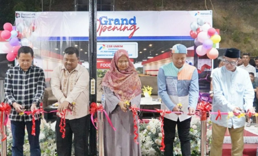 Peresmian Foodcourt UMKM di Meunasah Mon
