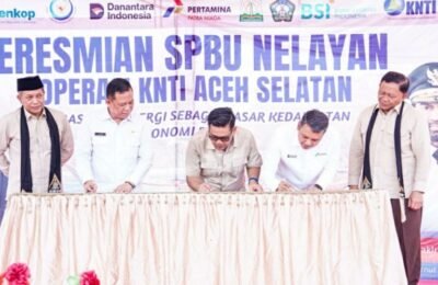 Permudah Akses BBM, Pertamina Patra Niaga Sumbagut Resmikan SPBU Nelayan di Aceh Selatan