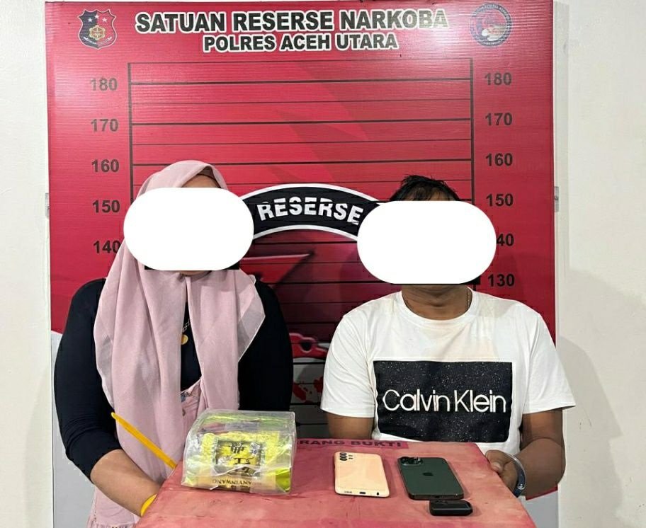 Satresnarkoba Aceh Utara amankan dua tsk sabu