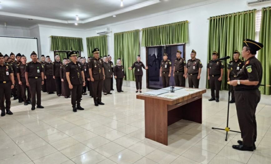 Sertijab Kasi Intelijen Kejari Lhokseumawe