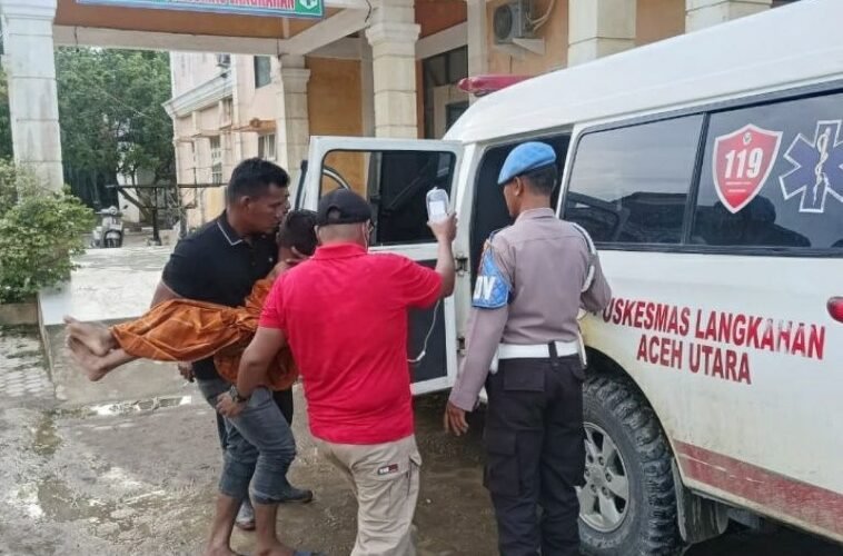 korban tersambar petir di Langkahan