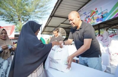 Pertamina Patra Niaga Sumbagut Gelar Pasar Murah di Lhokseumawe, 1.000 Paket Sembako Diserbu Warga