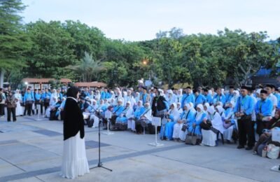 Illiza Lepas 287 JCH Kloter I, Suasana Haru Iringi Keberangkatan Calon Tamu Allah