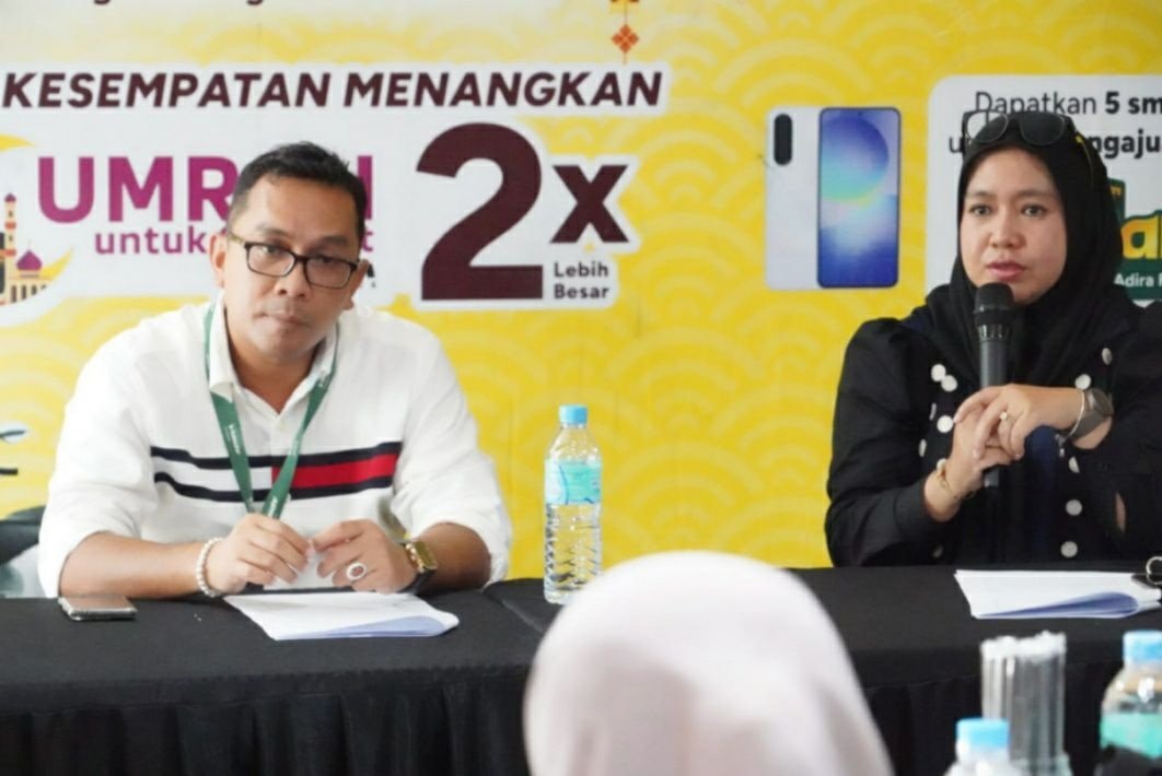Adira Finance konferensi pers di Lhokseumawe