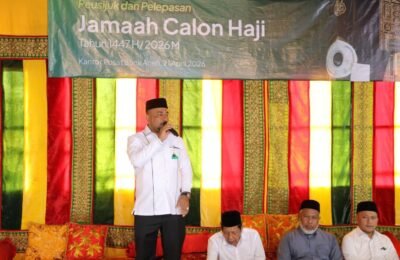 Bank Aceh Perkuat Peran Strategis, Gelar Peusijuk dan Lepas 1.624 Jamaah Calon Haji 2026