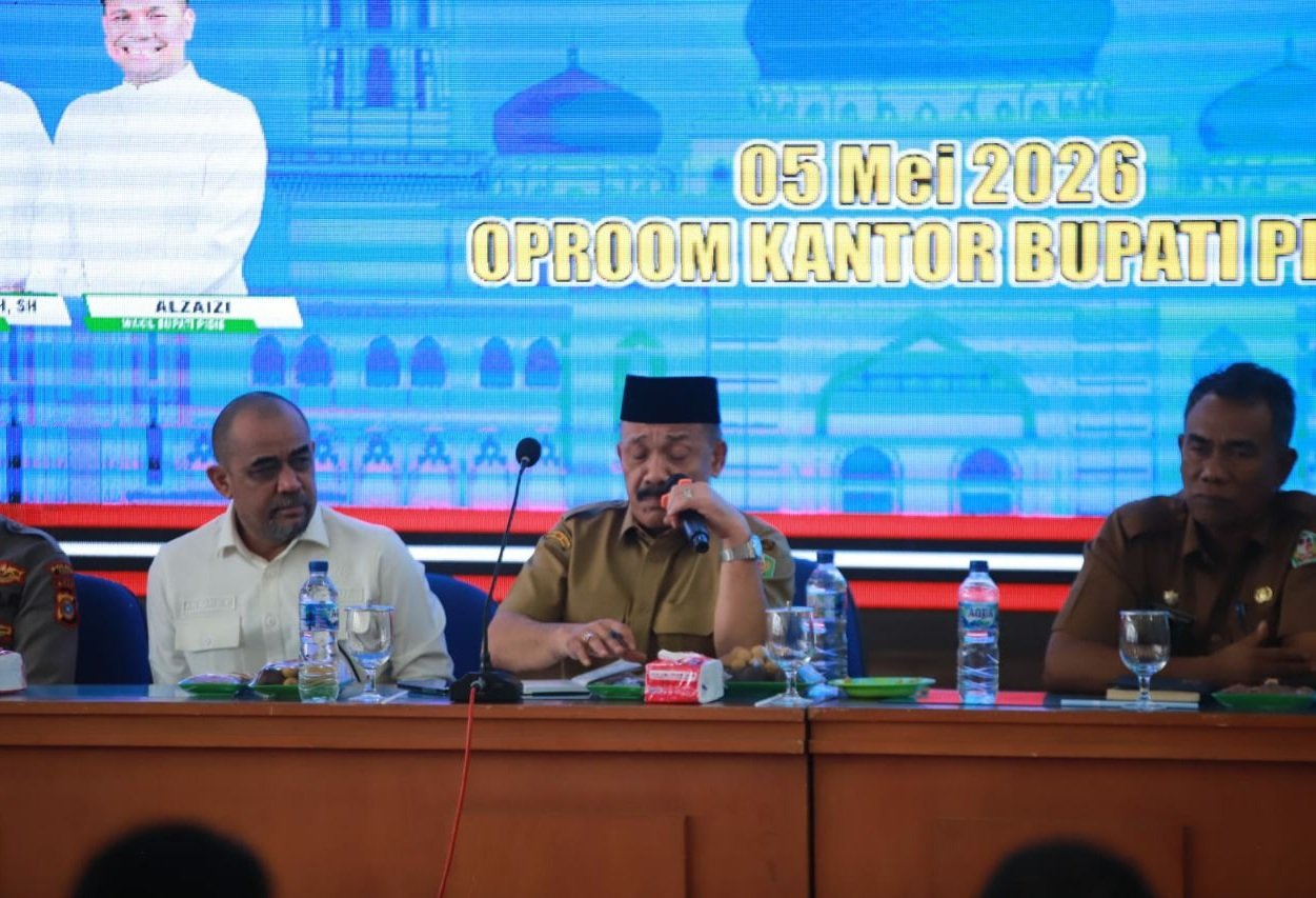 Bupati Sarjani rakor persiapan kurban