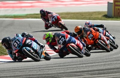Ramadhipa Impresif, Melesat Raih Podium Perdana di Moto3 Junior Barcelona