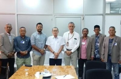 Forum Kontraktor Lokal Difasilitasi Ketua DPRK Bertemu PT PAG Bahas Proyek Kabel