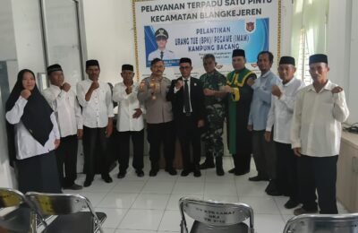 Camat Blangkejeren Lantik BPK dan Imam Desa Bacang