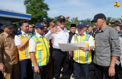 Diresmikan Menteri PU, Irigasi Krueng Pase Kembali Aliri 8.922 Hektare Sawah