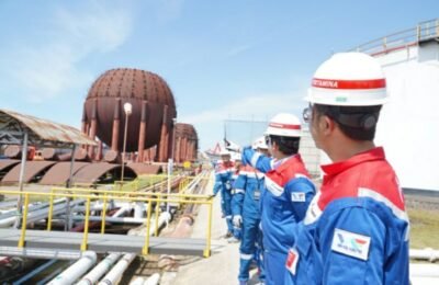 Monitoring proyek revitalisasi Terminal LPG Belawan