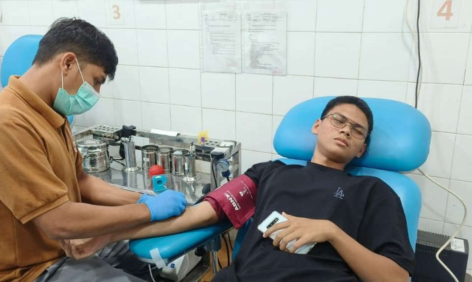 Warga donor darah bantu pasien thalasemia