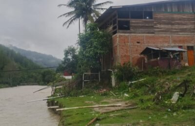 Perumahan Warga Desa Pinang Rugub Terancam Hanyut, Begini Penjelasan BPBD Gayo Lues