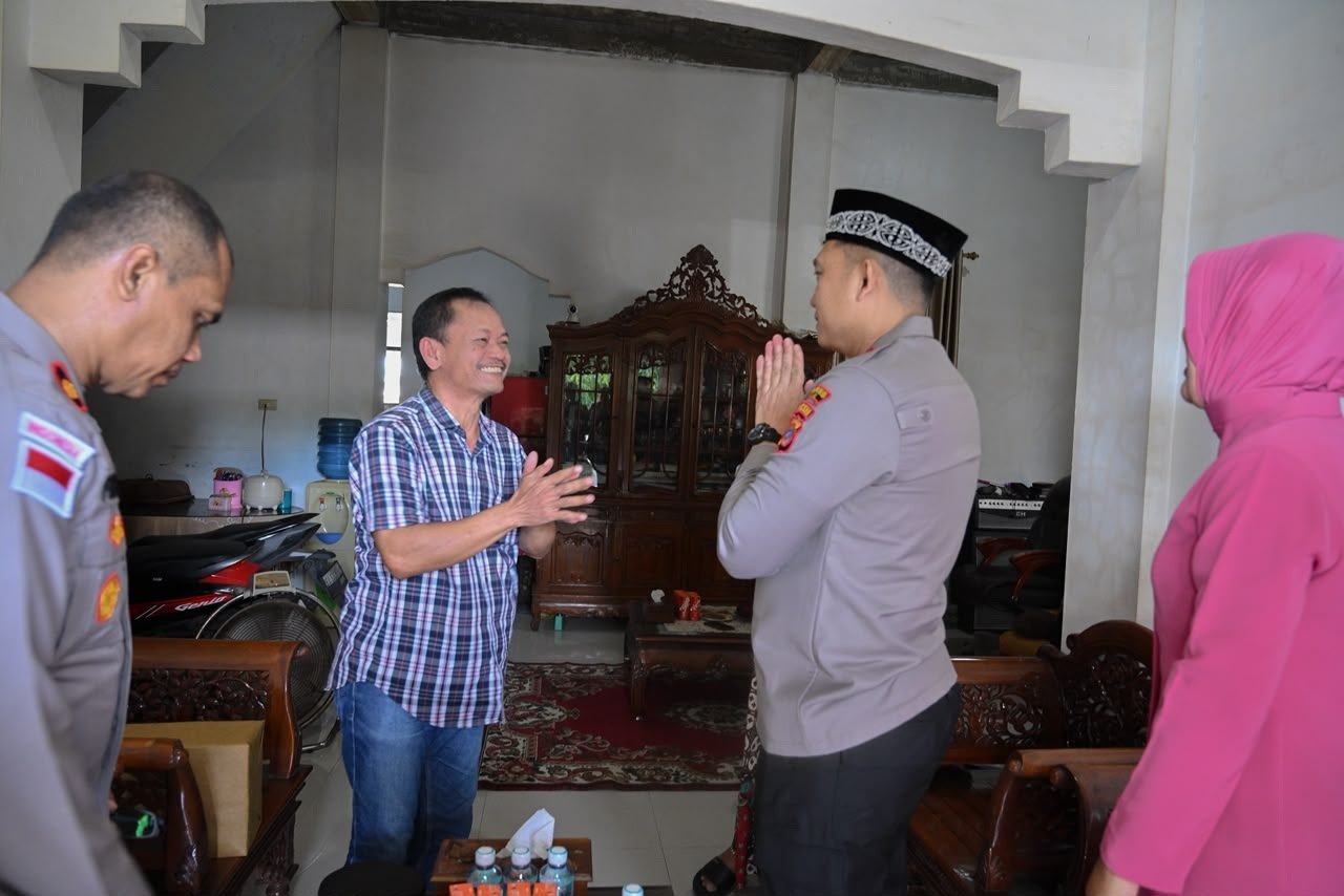 Kapolres Pidie anjangsana purnawirawan