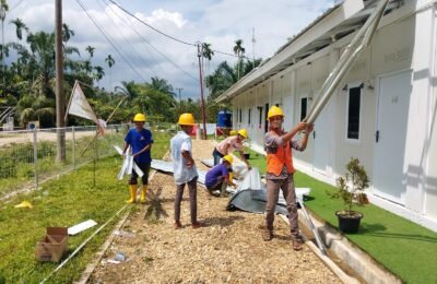 Kementerian PU Tangani Huntara Rusak Akibat Puting Beliung di Aceh Utara