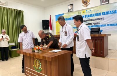 Langkah Nyata Jamin Keandalan Listrik Aceh, PLN NP UP Arun Gandeng Kejari Lhokseumawe