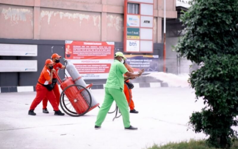 Pertamina Patra Niaga simulasi penanganan keadaan darurat