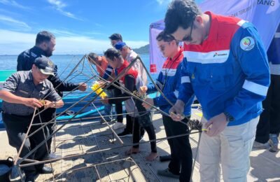 Peringati Hari Lingkungan Hidup Sedunia, Pertamina Transplantasi Terumbu Karang di Pulau Pasumpahan