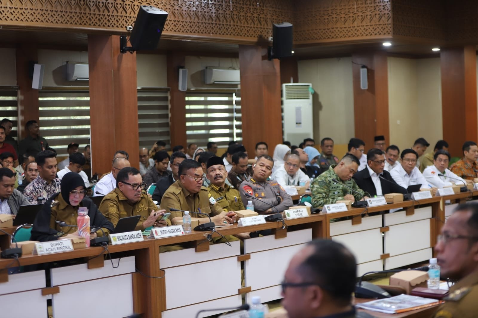Rakor Evaluasi Pemulihan Pascabencana Aceh