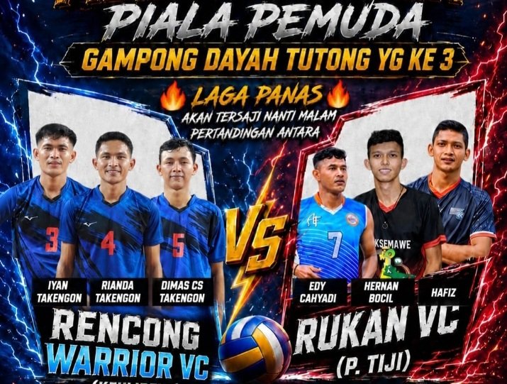 Rencong Warior VC vs Rukan VC1