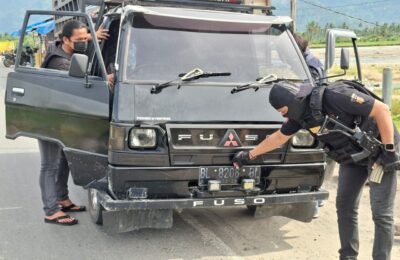 Satreskrim Polres Gayo Lues Amankan Mobil L300 Hasil Curanmor di Aceh Tenggara