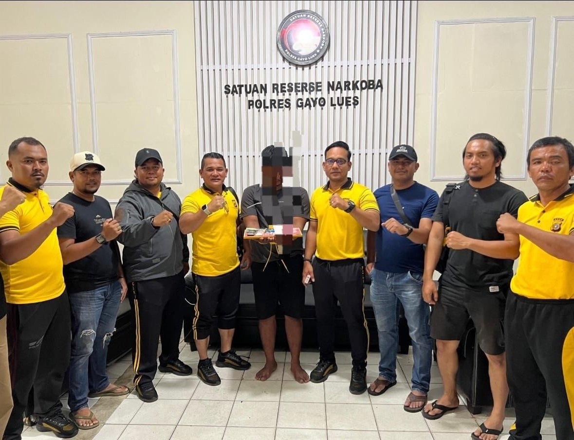 Satresnarkoba Gayo Lues amankan pengedar sabu