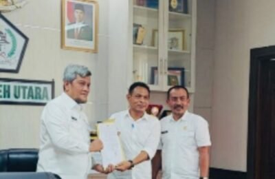 Ayahwa Tunjuk Nurzahri Plt. Kepala Dinas Kesehatan Aceh Utara