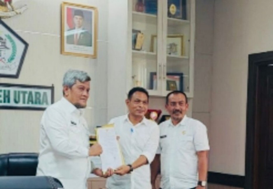 Sekda SK Plt Kadis Kesehatan Aceh Utara