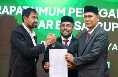 Sekda Aceh Muhammad Nasir Ditetapkan sebagai Komisaris Utama Bank Aceh Syariah Periode 2026–2030
