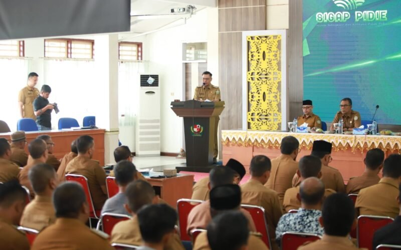 Wabup Alzaizi peluncuran SIGAP Pidie