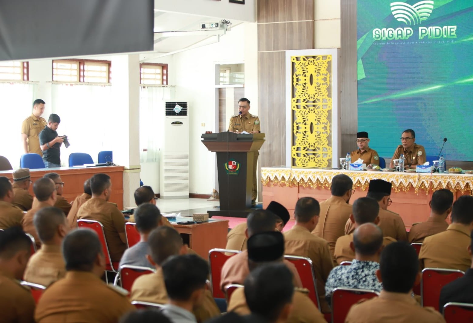 Wabup Alzaizi peluncuran SIGAP Pidie