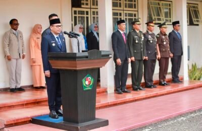Pimpin Upacara Harganas ke-33, Wabup Pidie Ajak Perkuat Ketahanan Keluarga Hadapi Tantangan Zaman