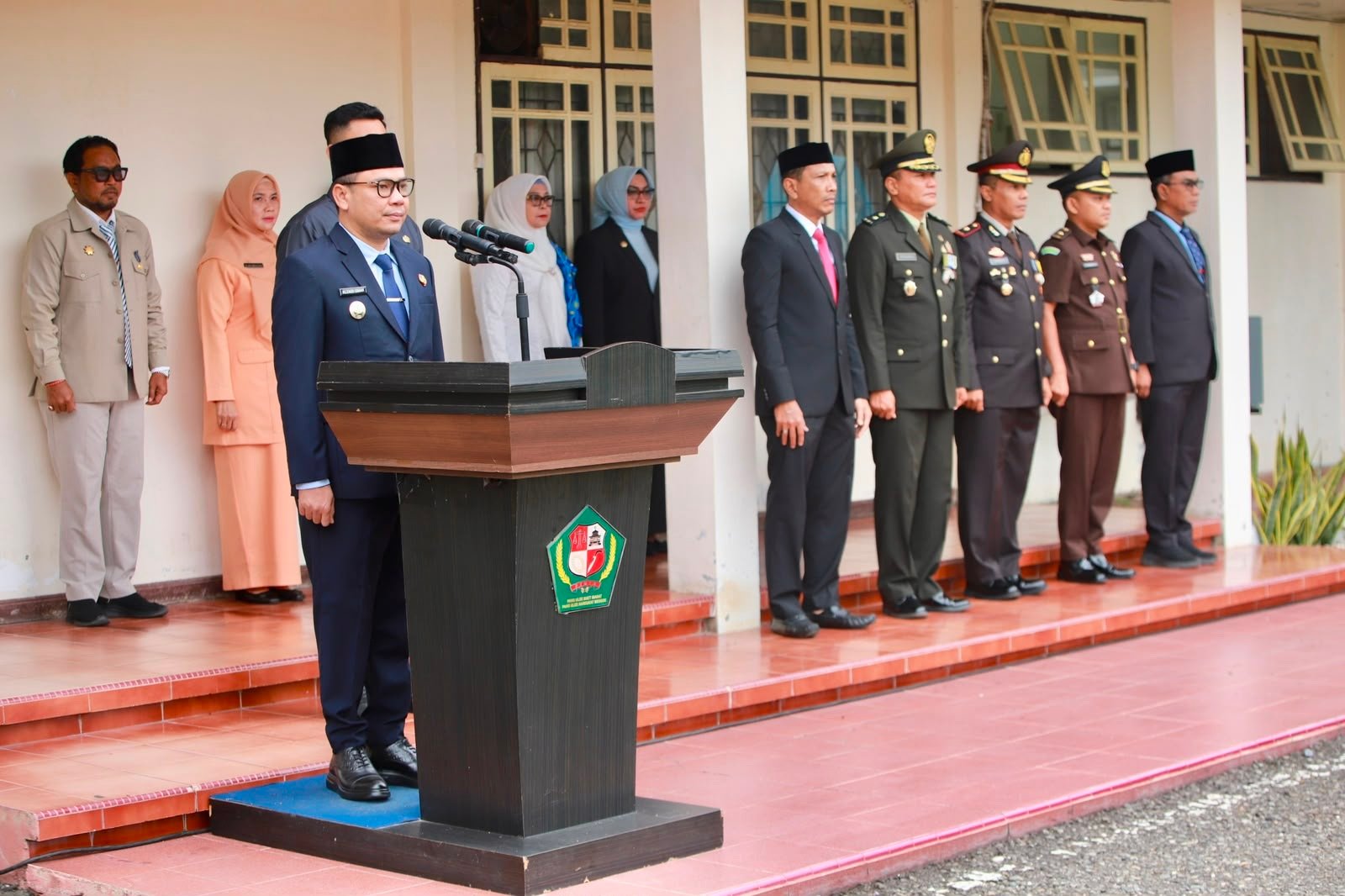 Wabup Pidie Alzaizi pimpin peringatan Harganas