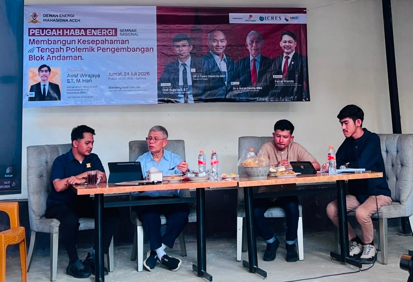 DEM Aceh seminar Blok Andaman