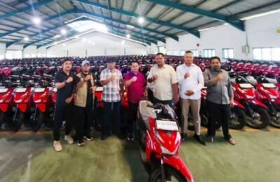 DSI Aceh Utara Pastikan Penyaluran 852 Motor Imam Gampong Gratis