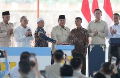 Presiden Resmikan Lima Bendungan Strategis, Keureuto dan Rukoh Perkuat Swasembada Pangan Aceh