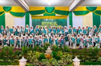 105 Santri Resmi Diwisuda, LPQ Islamic Centre Lhokseumawe Perkuat Komitmen Cetak Generasi Qurani