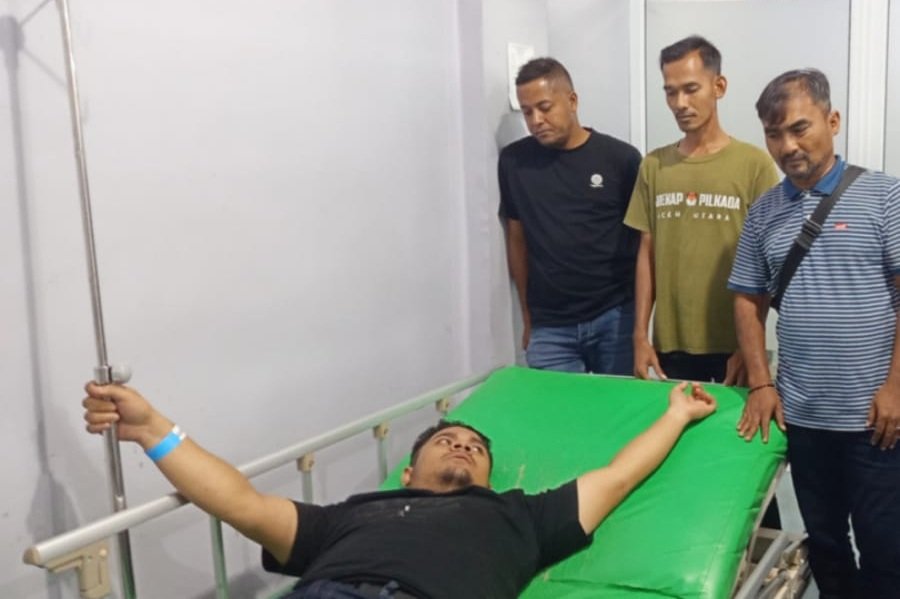 Haiqal Alfikri saat dirawat di RSUCM