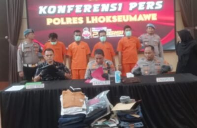 Kasus pencurian pakaian di Lhokseumawe