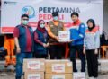 Asap Karhutla Kepung Kerumutan, Pertamina Patra Niaga Salurkan Masker N95 dan Oksigen